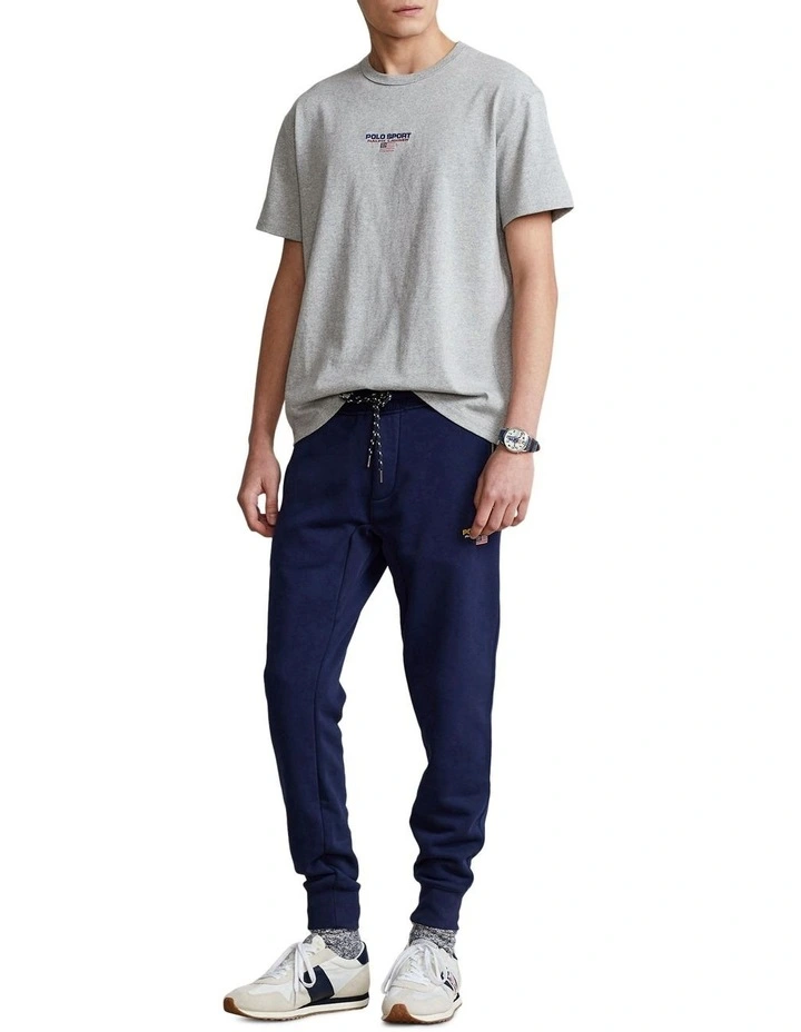 Classic Fit Polo Sport Jersey T-Shirt in Grey image 3