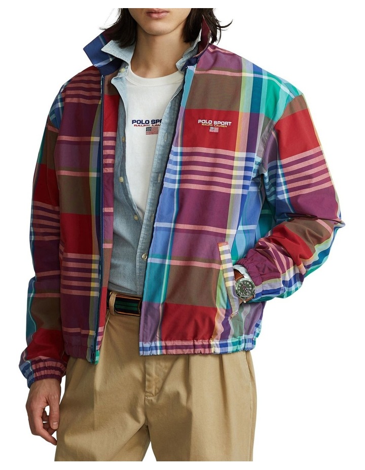 ralph lauren red quilted jacket