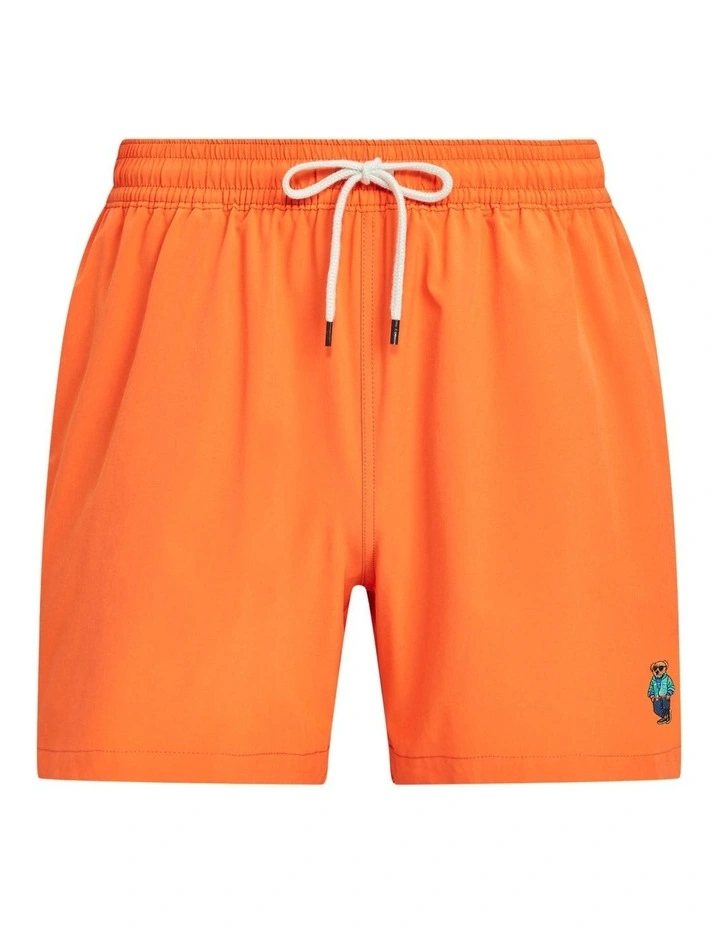 5.75-Inch Traveler Classic Swim Trunk in Orange image 4