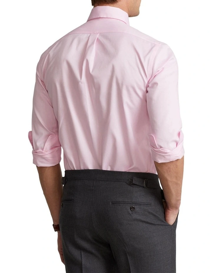 Slim Fit Oxford Shirt in Pink image 2