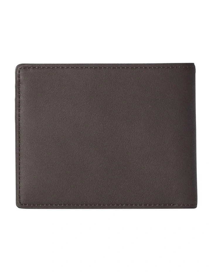 Calfskin Billfold Wallet in Brown image 2