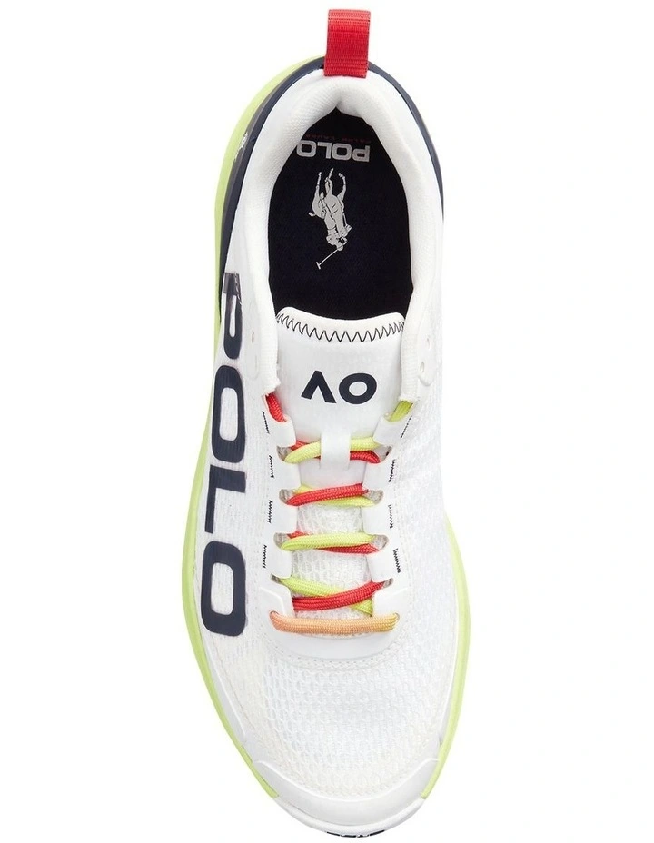 Australian Open Tech Racer Sneakers in White image 3