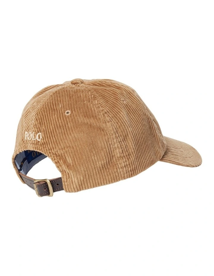 Corduroy Ball Cap in Brown image 2