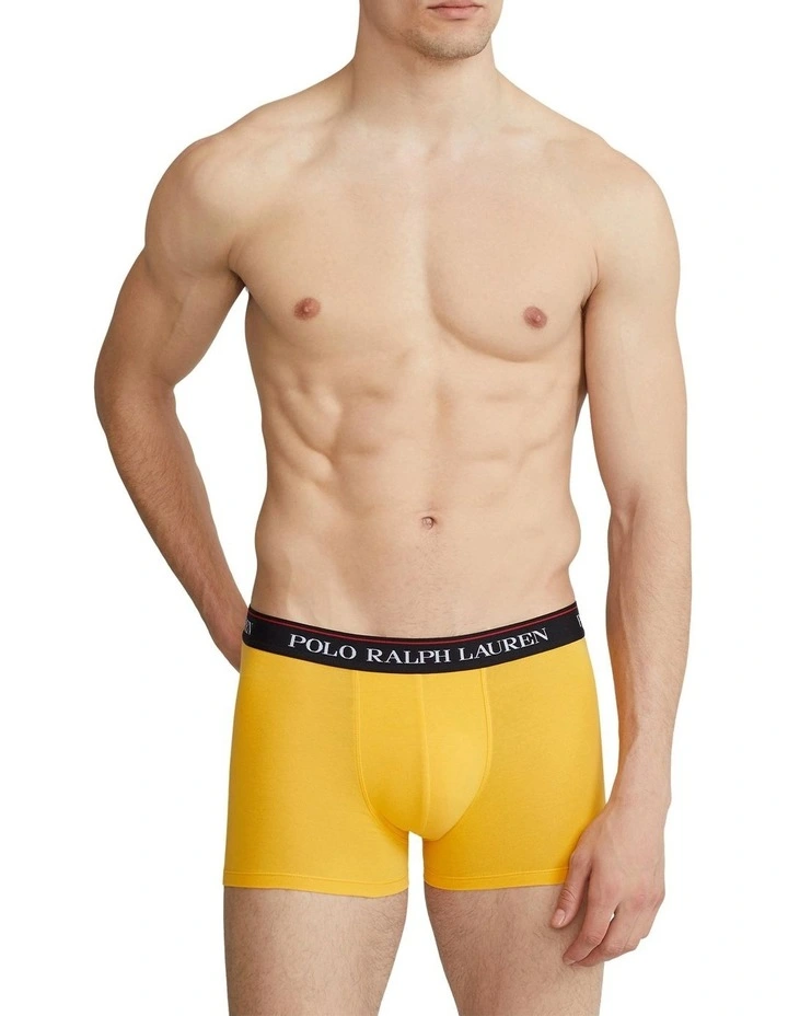 Classic Stretch-Cotton Trunk 3-Pack in Multi image 5