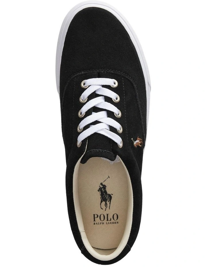 Keaton Suede Sneaker in Black image 3
