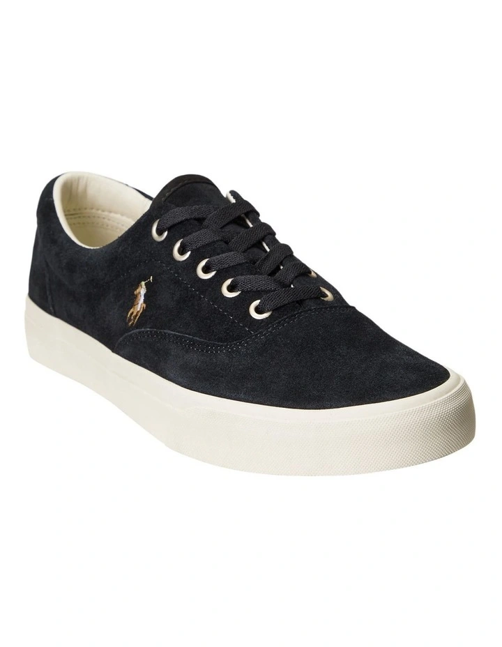 Keaton Suede Sneaker in Black image 5