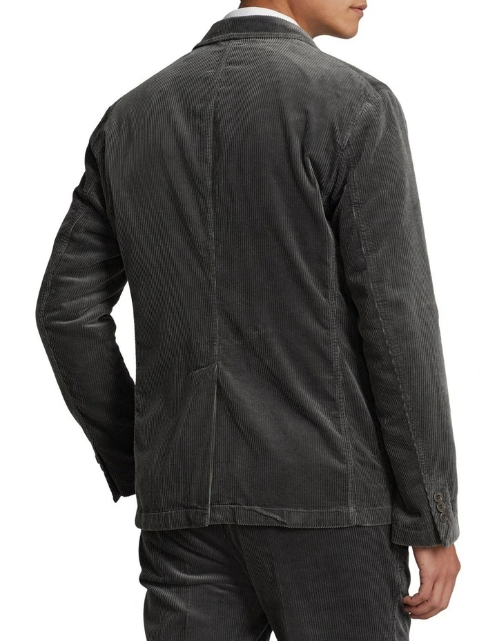 Corduroy Suit Jacket in Grey image 2