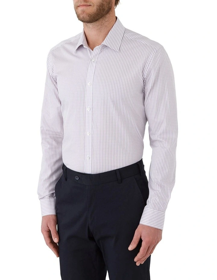 Flame Slim Fit Shirt in Pink image 4