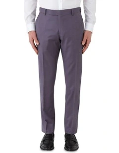 Caper Slim Fit Trouser in Berry