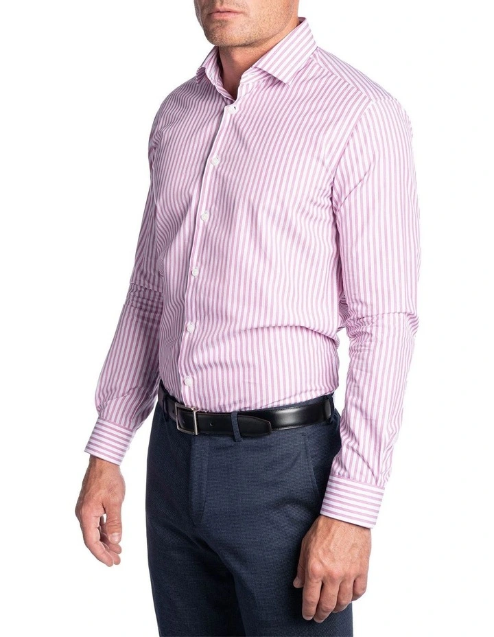 Slim Fit Pink Motion Shirt image 2