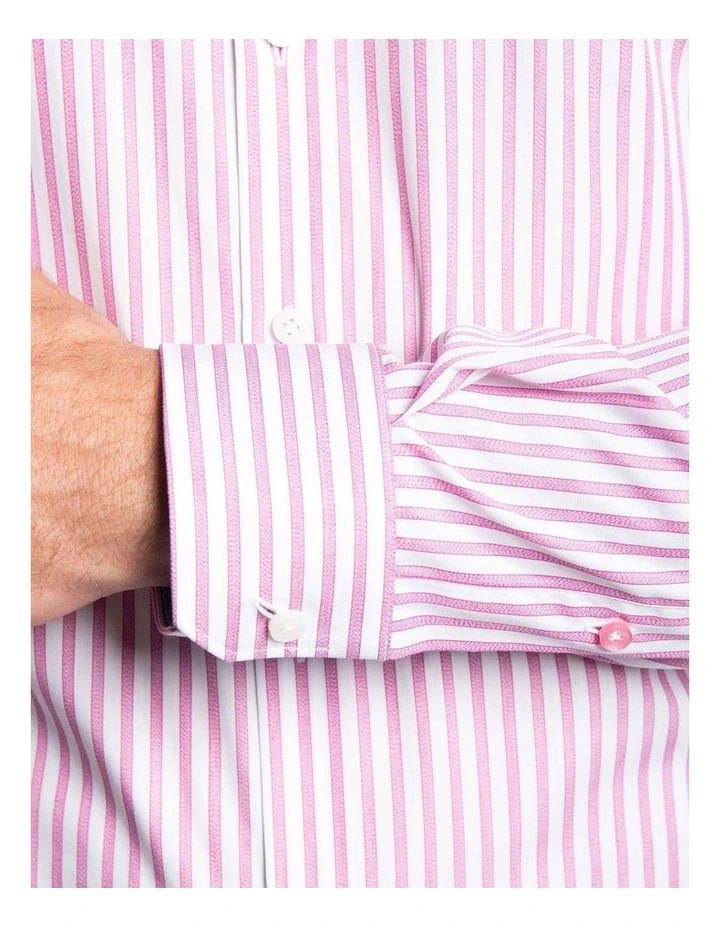 Slim Fit Pink Motion Shirt image 4