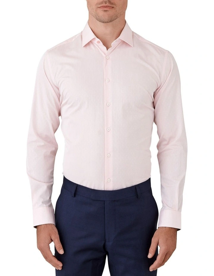 Motion Slim Fit Shirt in Pink image 1