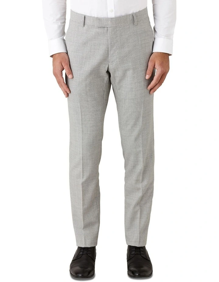Caper Slim Fit Trouser in Light Grey image 1