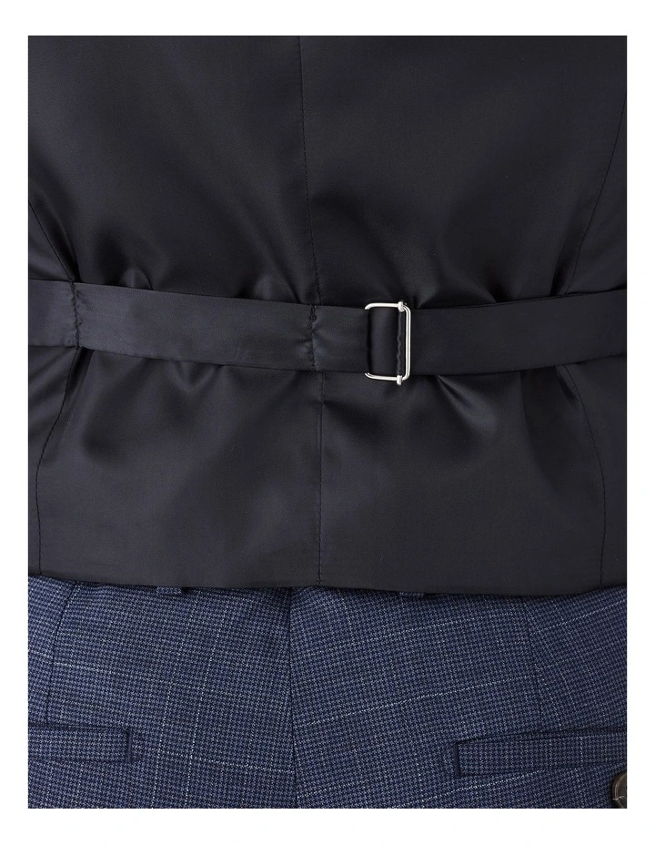 Mighty Slim Fit Vest in Navy image 5