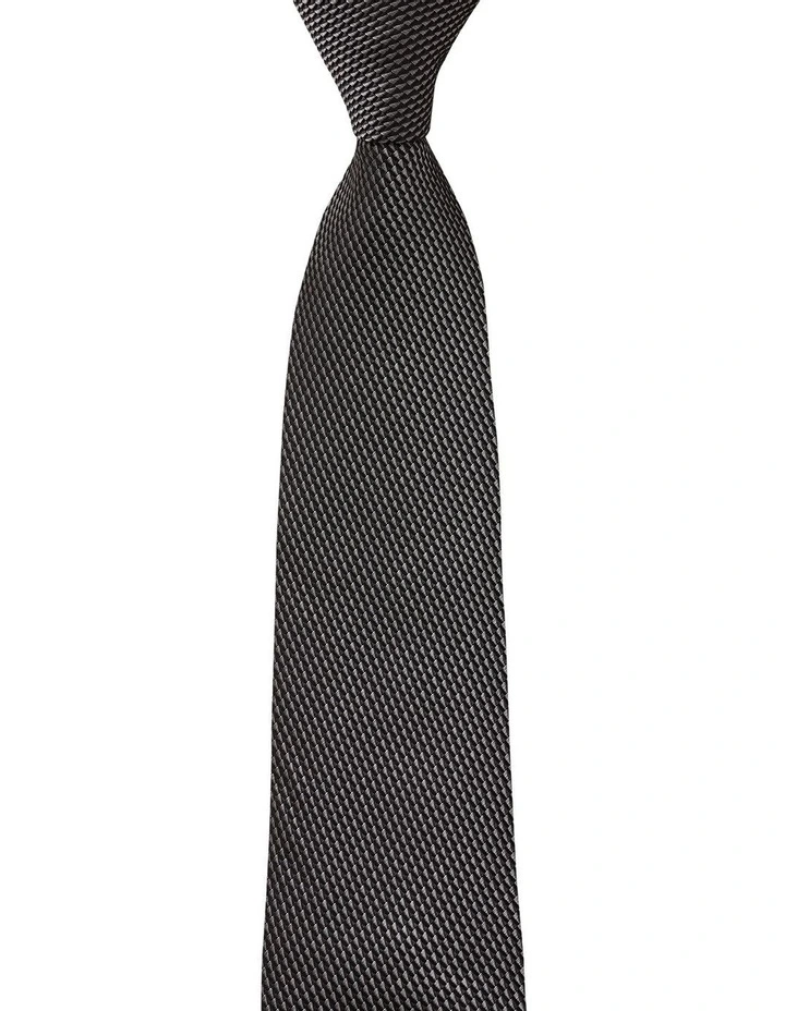 Arrowhead Silk Slim Tie in Grey image 1