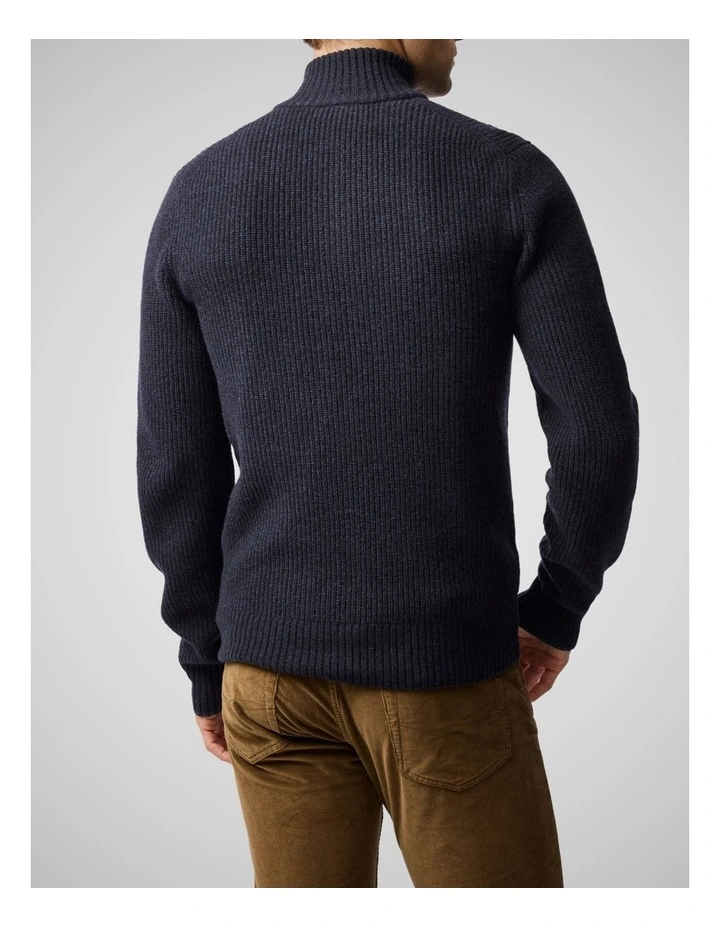 Robbies Road Knit Sweater in Midnight image 3