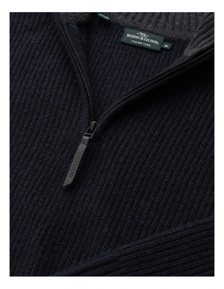 Robbies Road Knit Sweater in Midnight image 4