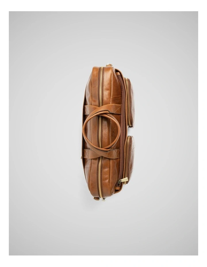 Cambridge Briefcase in Cognac image 3