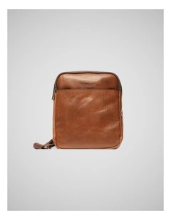 Cambridge Crossbody Satchel Bag in Cognac