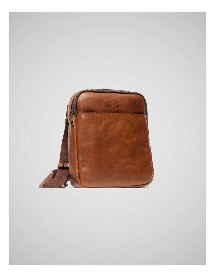Cambridge Crossbody Satchel Bag in Cognac image 2