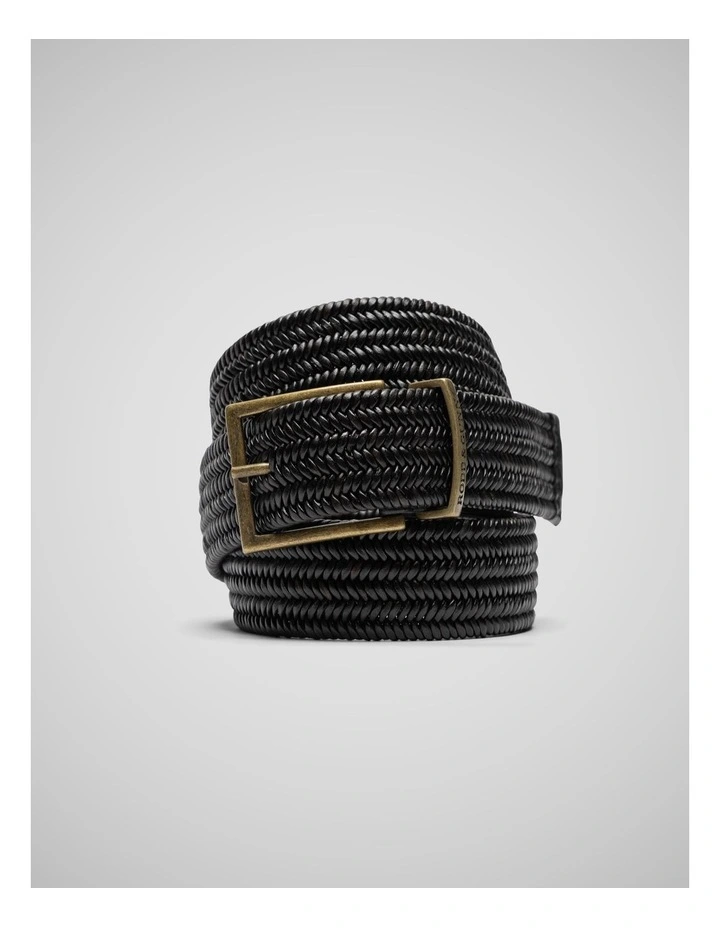 Stirling Stretch Belt in Nero image 1