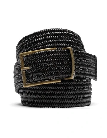Stirling Stretch Belt in Nero