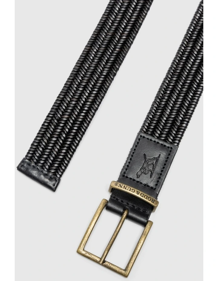 Stirling Stretch Belt in Nero image 2