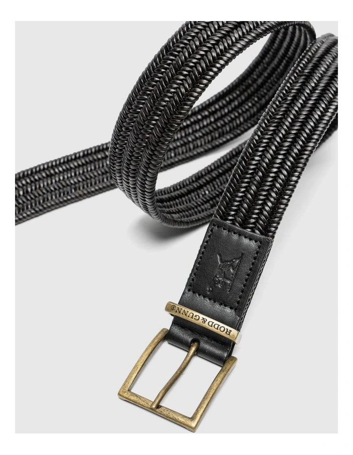 Stirling Stretch Belt in Nero image 3