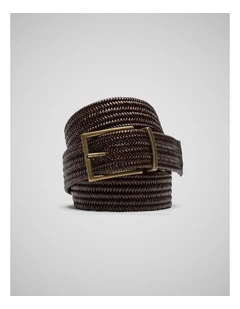 Stirling Stretch Belt in Testa Di Moro