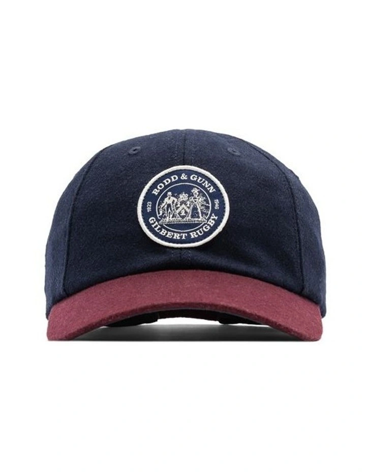 Otago Cap in Navy/Burg image 1
