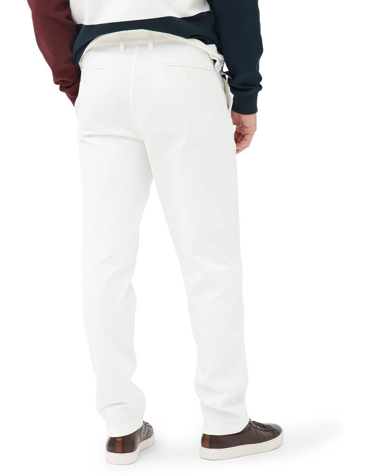 Loftus Relaxed Taper Pant in Off White image 3