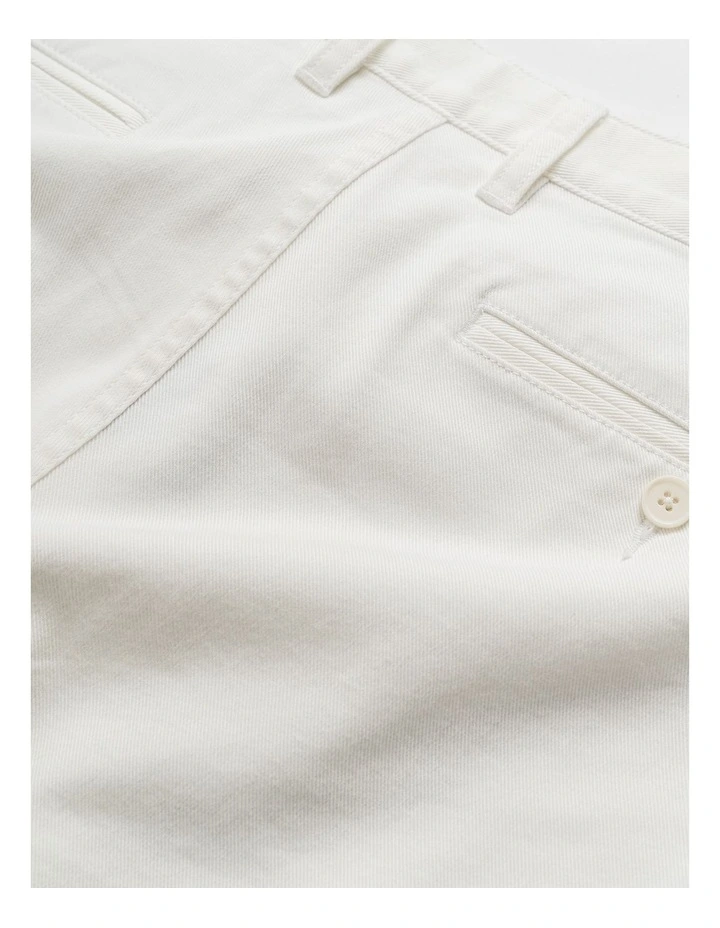 Loftus Relaxed Taper Pant in Off White image 6