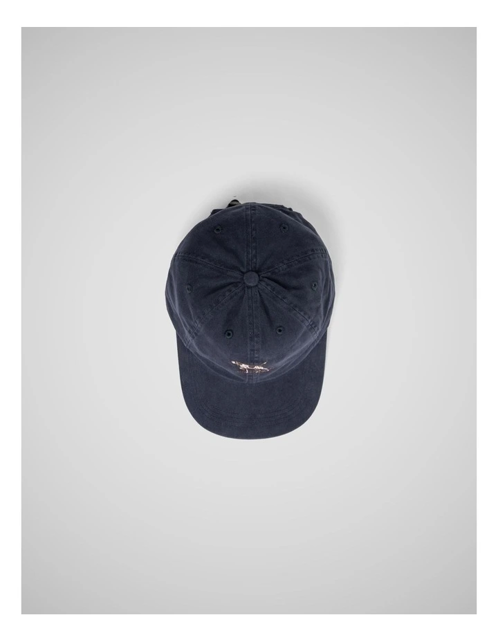 Signature Cap in Navy image 4