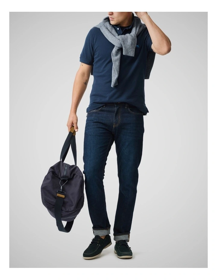 The Gunn Sports Fit Polo in Eclipse image 2