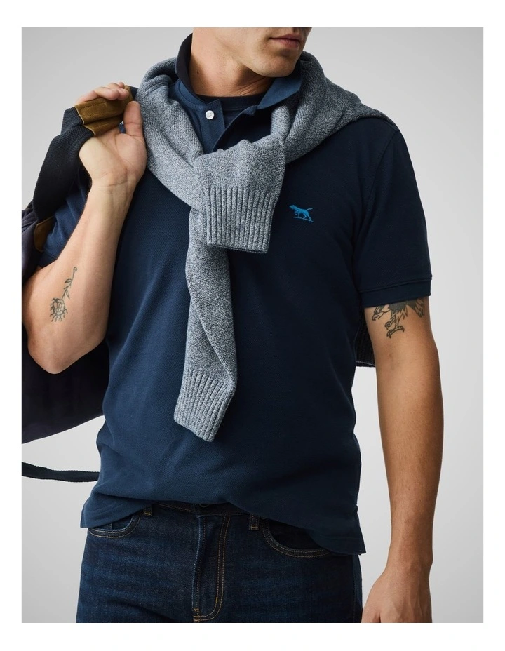 The Gunn Sports Fit Polo in Eclipse image 6