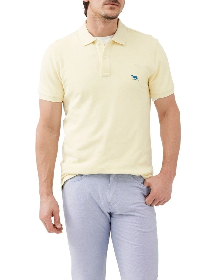 The Gunn Sports Fit Polo in Lemon Myrtle image 1