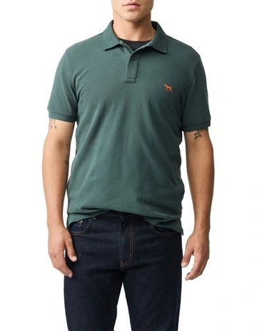 The Gunn Sports Fit Polo in Vine