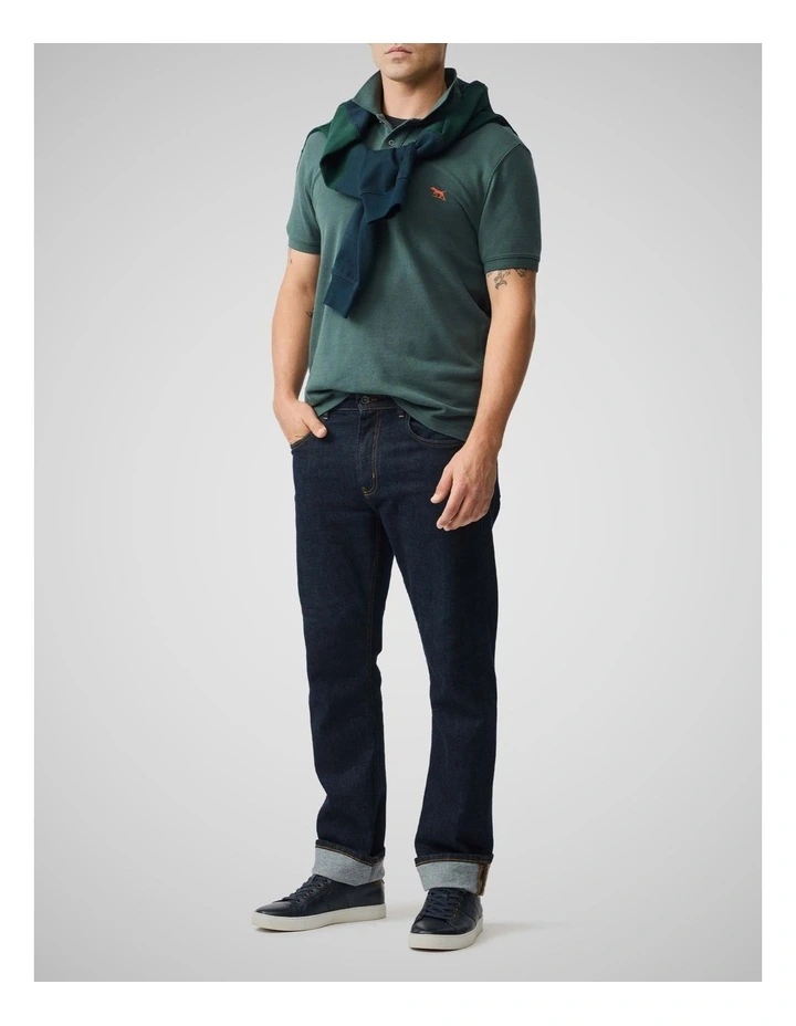 The Gunn Sports Fit Polo in Vine image 2