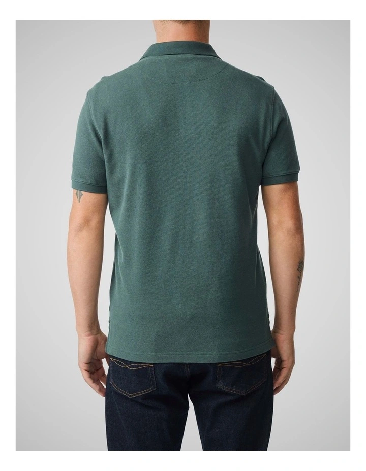 The Gunn Sports Fit Polo in Vine image 3