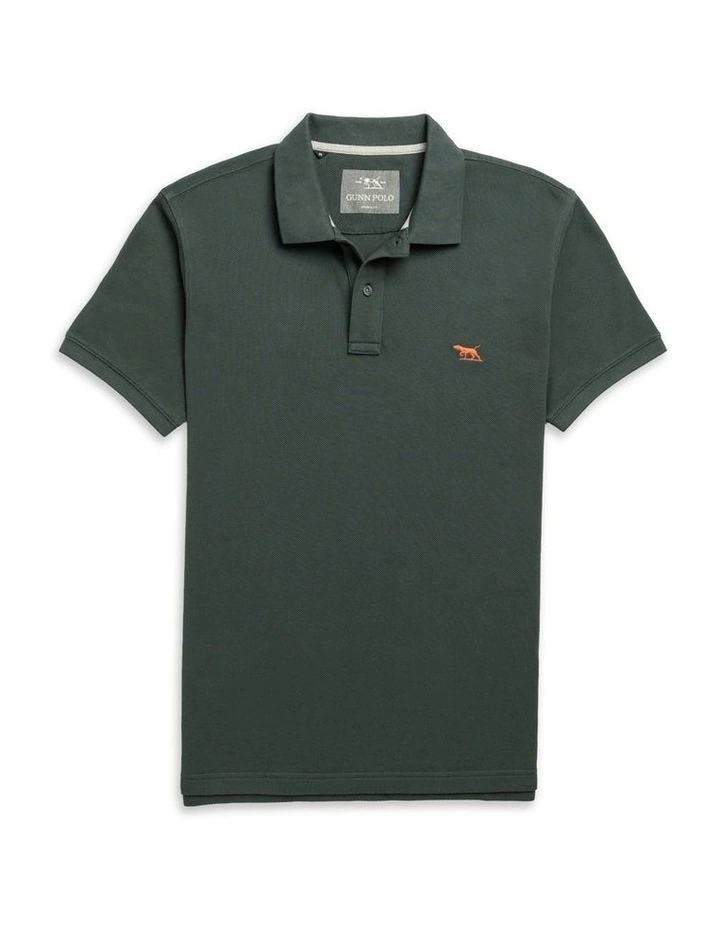 The Gunn Sports Fit Polo in Vine image 4