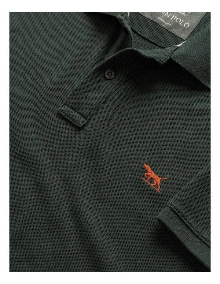 The Gunn Sports Fit Polo in Vine image 5