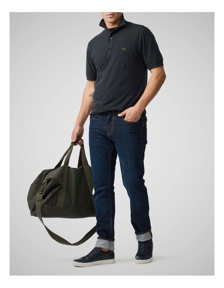 The Gunn Original Fit Polo in Charcoal image 2