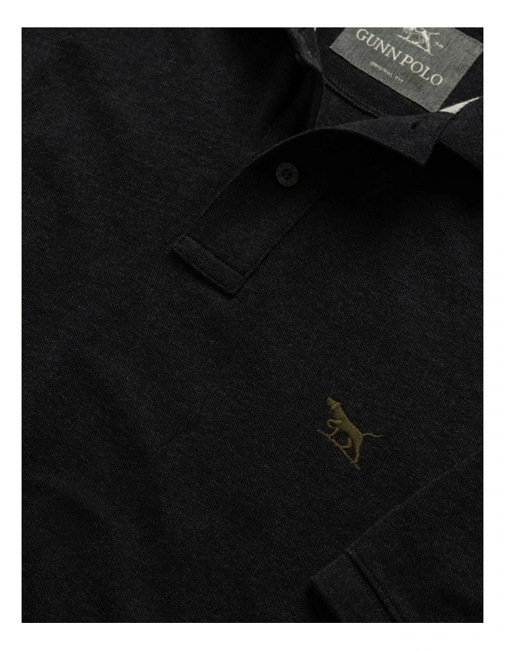 The Gunn Original Fit Polo in Charcoal image 5