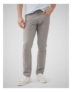 Gunn Straight Fit Jean Short Leg in Latte