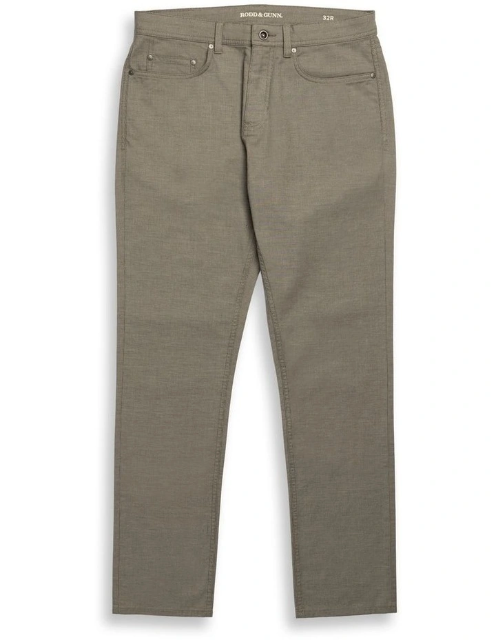 Gunn Straight Fit Jean Short Leg in Latte image 4
