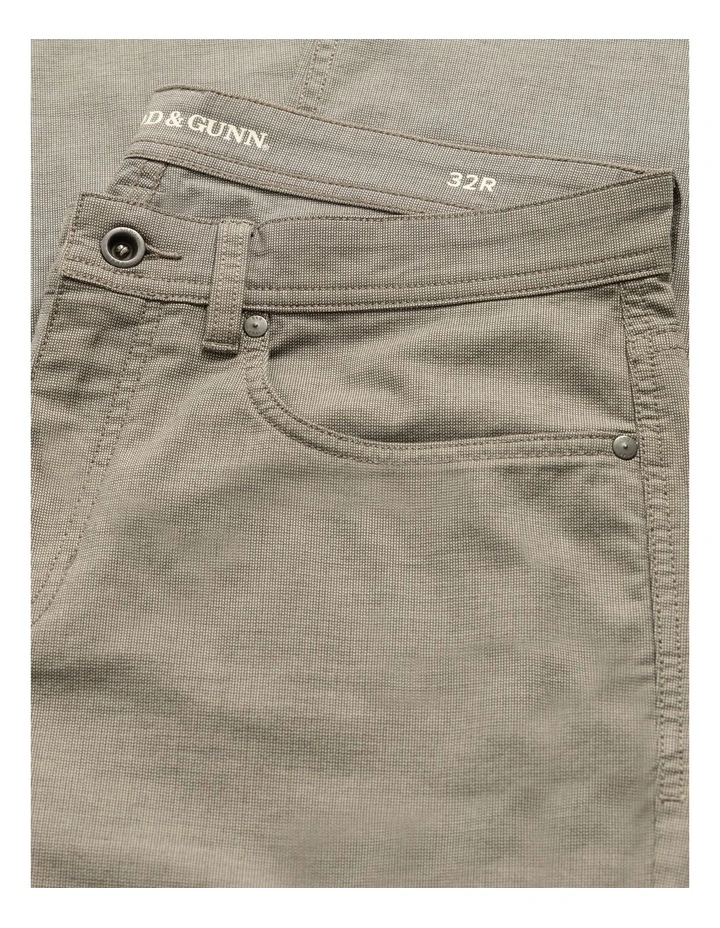 Gunn Straight Fit Jean Short Leg in Latte image 5