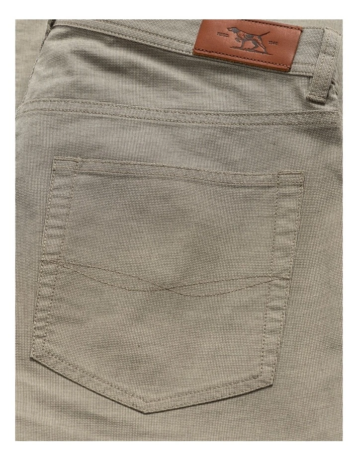 Gunn Straight Fit Jean Short Leg in Latte image 6
