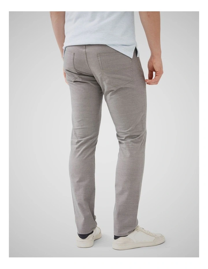 Gunn Straight Fit Jean Long Leg in Latte image 3