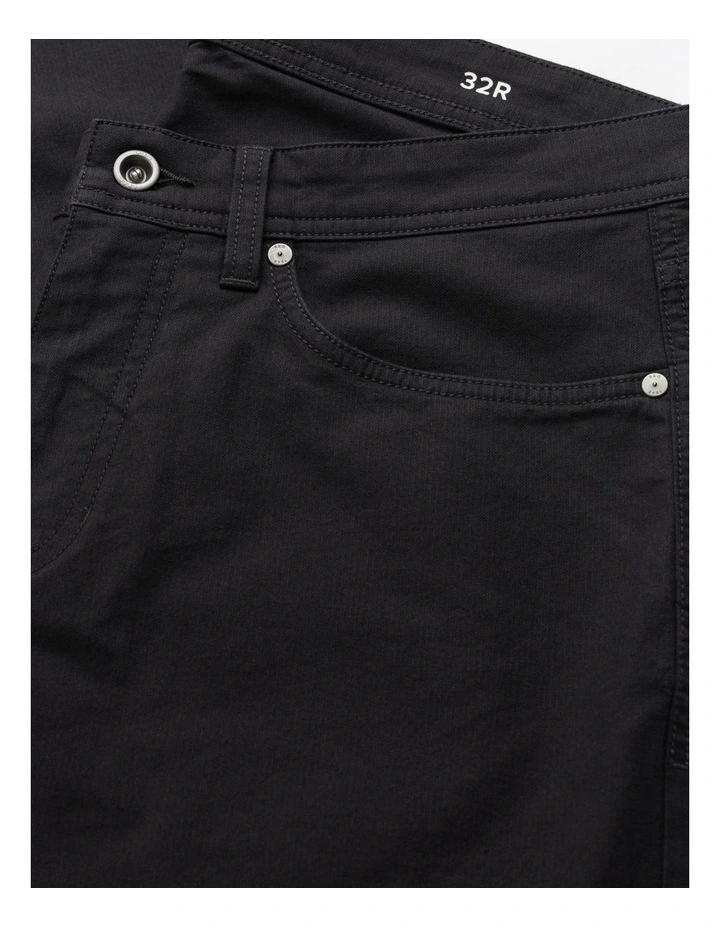 Straight Fit Regular Leg Jeans in Onyx image 6