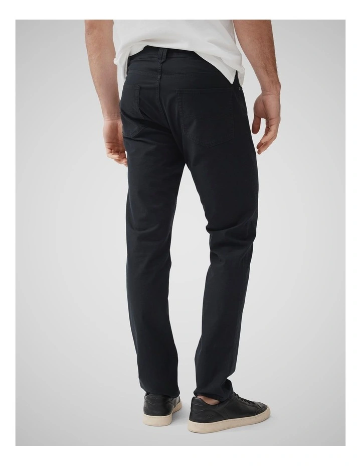 Gunn Straight Fit Jean Long Leg in Onyx image 3